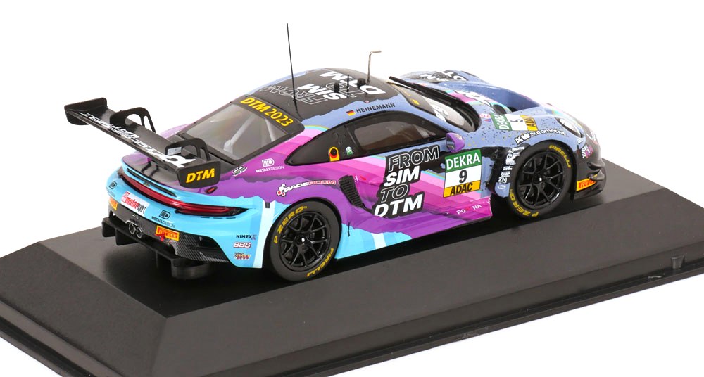 Porsche 911 GT3 R #9 T.Heinemann DTM 2023 1:43 Ixo Models