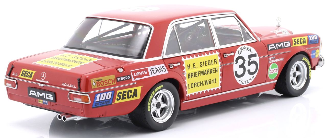 Mercedes-Benz AMG 300 SEL 6.3 #35 Heyer/Schickentanz 2nd 24h Spa 1971 1:18 Werk83