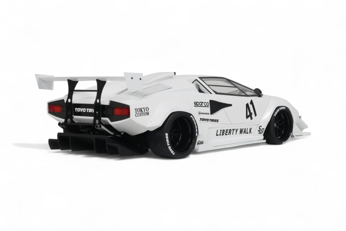 LB-Works Countach 2023 white 1:18 GT Spirit