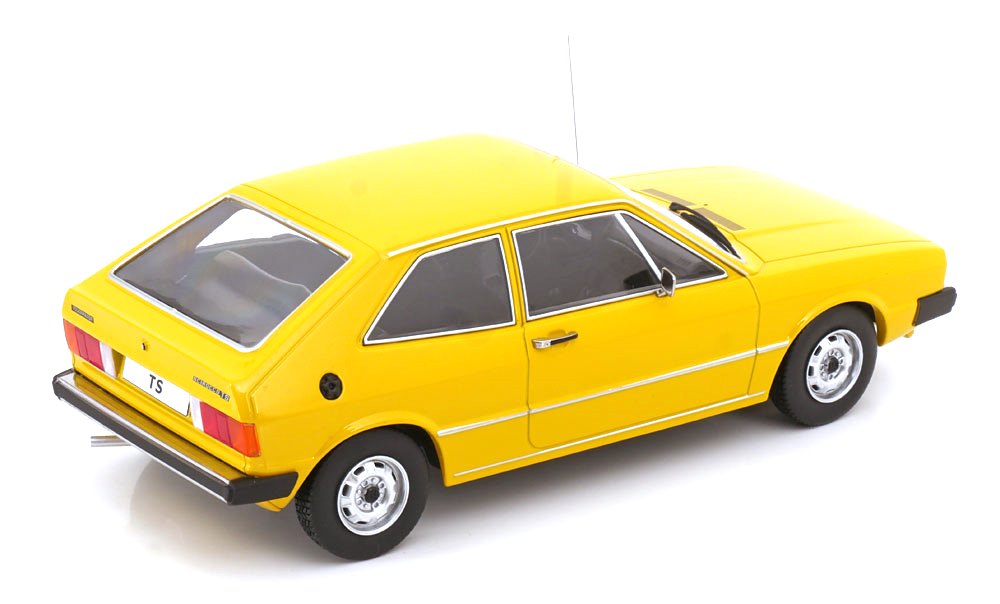 Volkswagen Scirocco MKI TS 1976 yellow 1:18 KK Scale