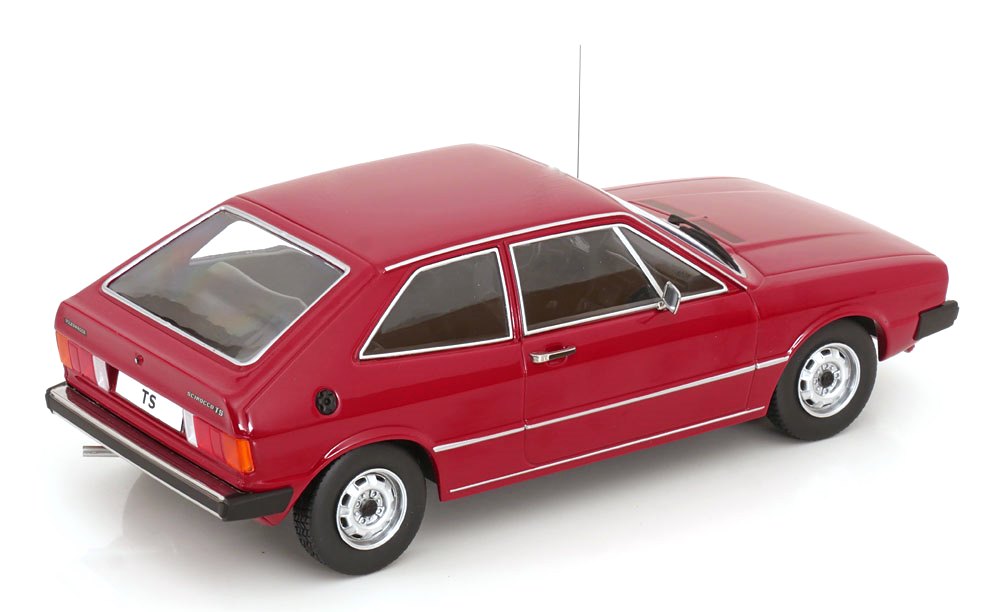 Volkswagen Scirocco MKI TS 1976 dark red 1:18 KK Scale