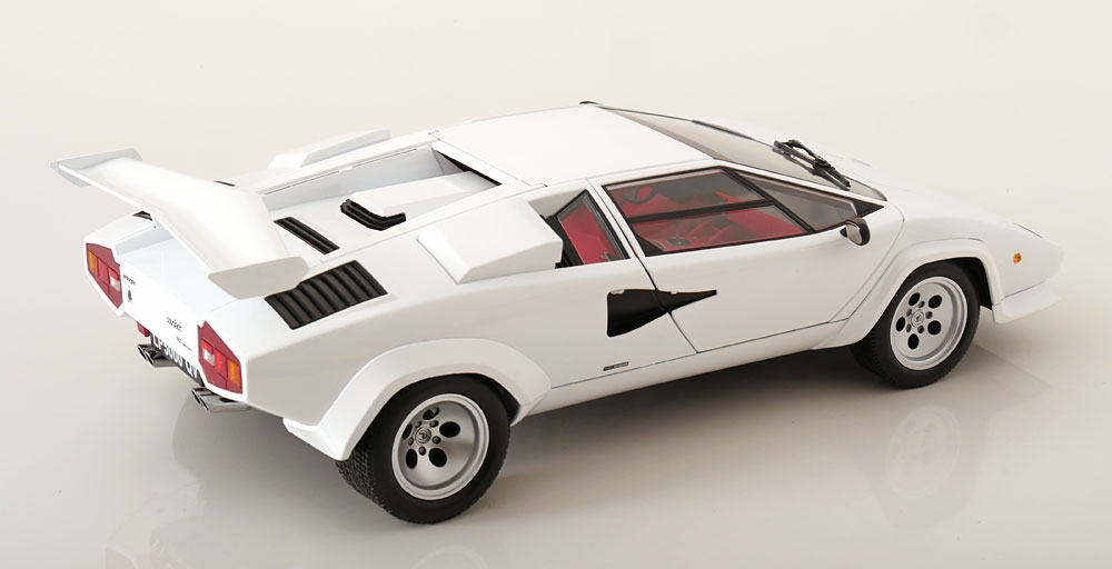 Lamborghini Countach LP 5000S QV 1985 white 1:12 KK Scale
