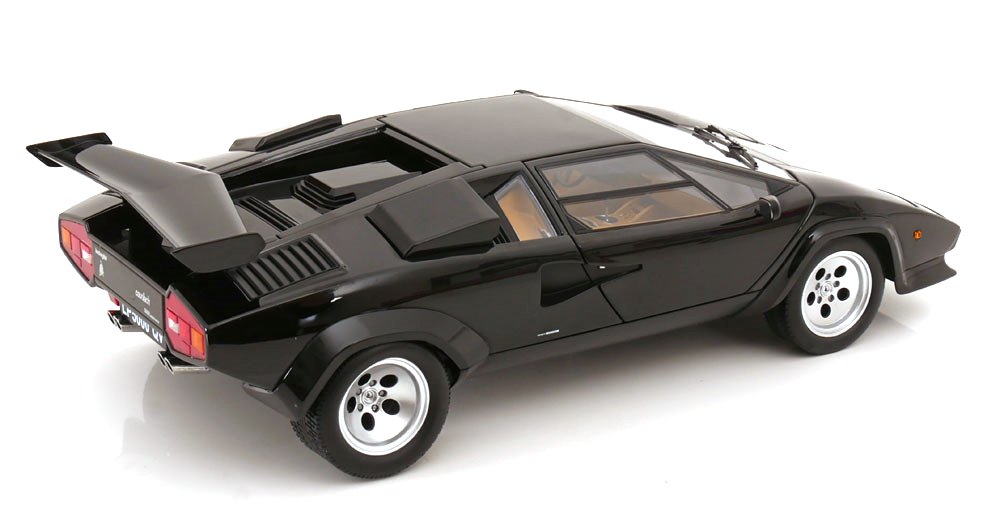 Lamborghini Countach LP 5000S QV 1985 black 1:12 KK Scale