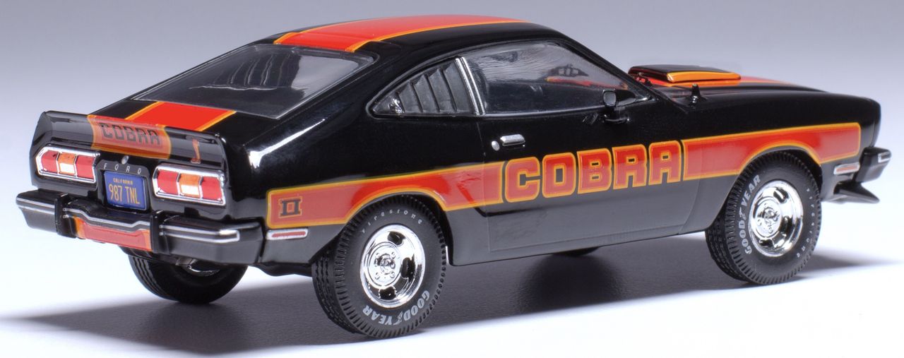 Ford Mustang II Cobra 1977 black/decor 1:43 Ixo Models