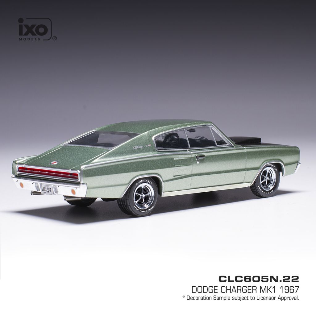 Dodge Charger 1967 light green 1:43 Ixo Models