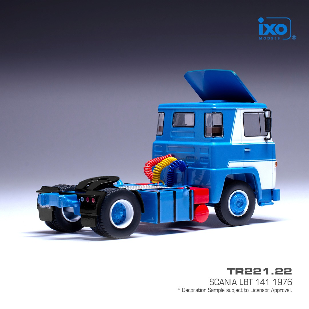 Scania LBT 141 1976 blue/white 1:43 Ixo Models