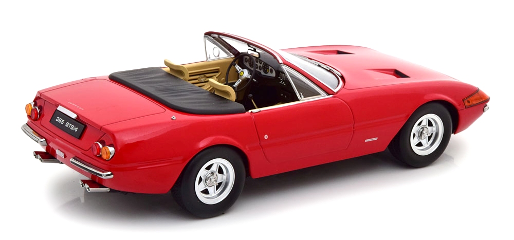 Ferrari 365 GTB Daytona Spyder Series 2 1971 red 1:18 KK Scale