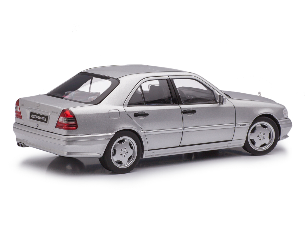 Mercedes-Benz C36 AMG W202 1993 silver 1:18 Norev