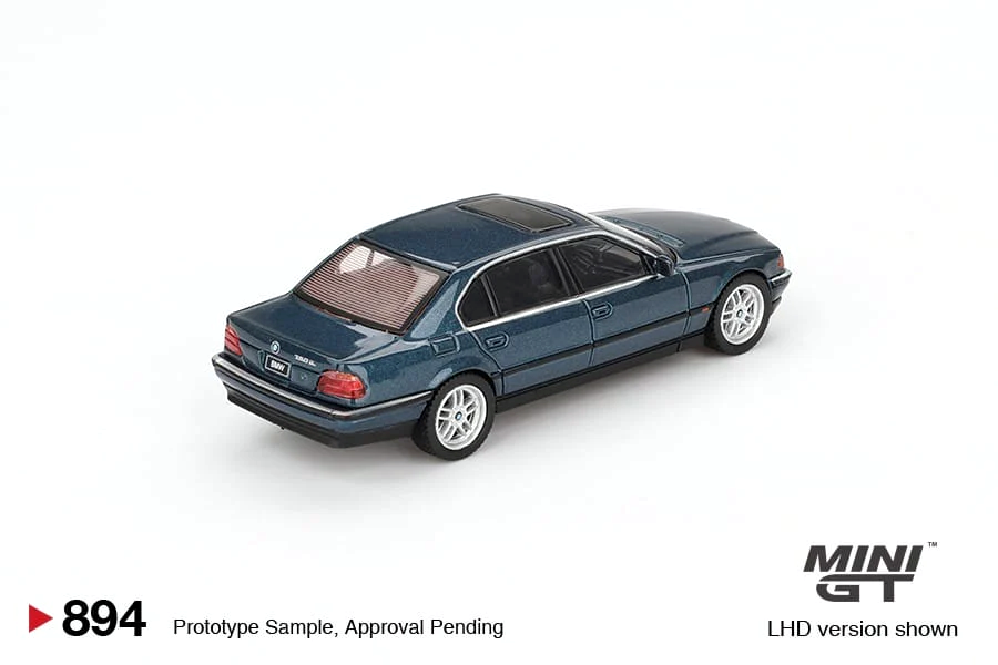BMW 750IL Sorrento Blue Metallic 1:64 Mini GT