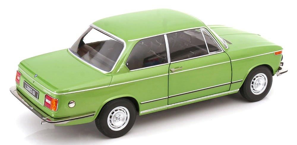 BMW L2002 Tii 2-Series 1974 green metallic 1:12 KK Scale