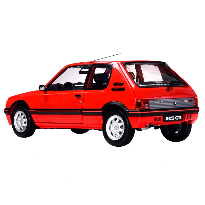 Peugeot 205 GTI red 1:8 Ixo Models