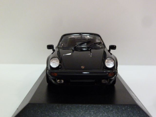 Porsche 911 (930) Turbo 50 Years Porsche Design black 1:43 Minichamps