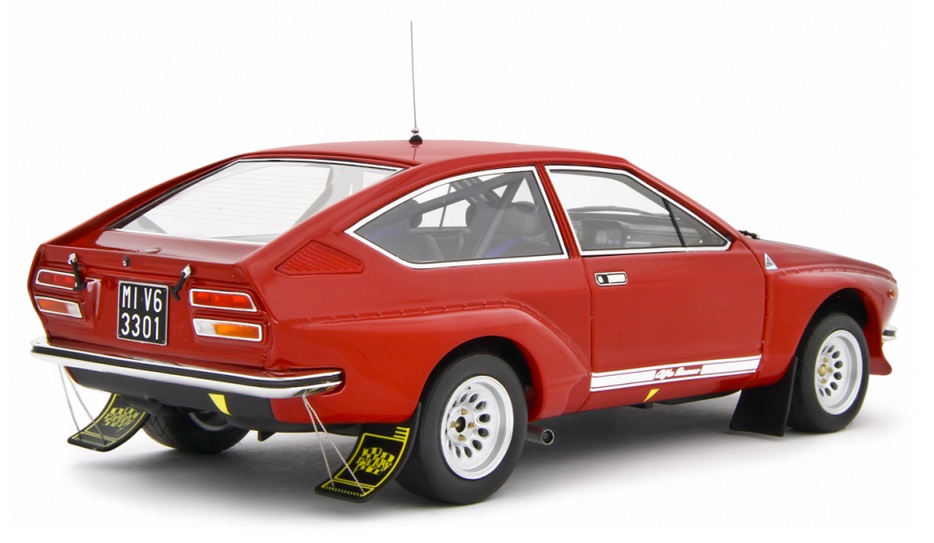 Alfa Romeo Alfetta Gr.2 Autodelta Rally Muletto 1975 1:18 Laudoracing Model