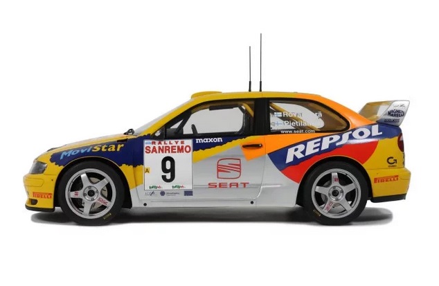 Seat Cordoba Evo 2 WRC #9 H. Rovanperä Rally San Remo 1999 1:18 OttOmobile