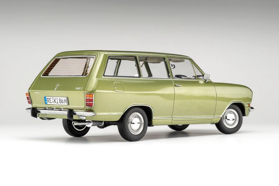 Opel Kadett B Caravan 1972 lemon green metallic 1:18 Touring Modelcars