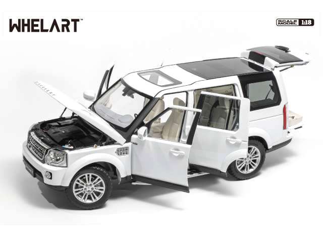 Land Rover Discovery 4 white 1:18 Whelart