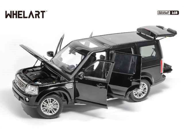 Land Rover Discovery 4 black 1:18 Whelart
