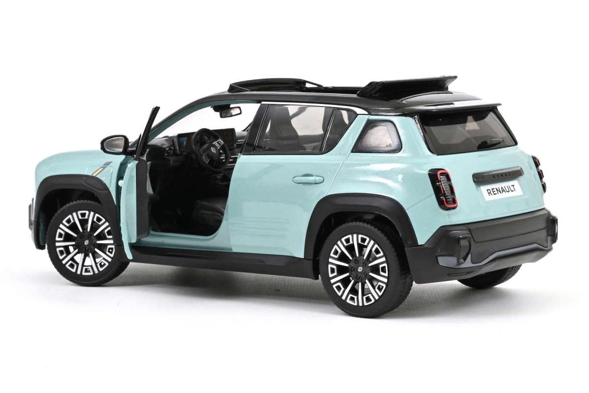 Renault 4 E-Tech 100% Electric 2025 Hauts de France green 1:18 Norev