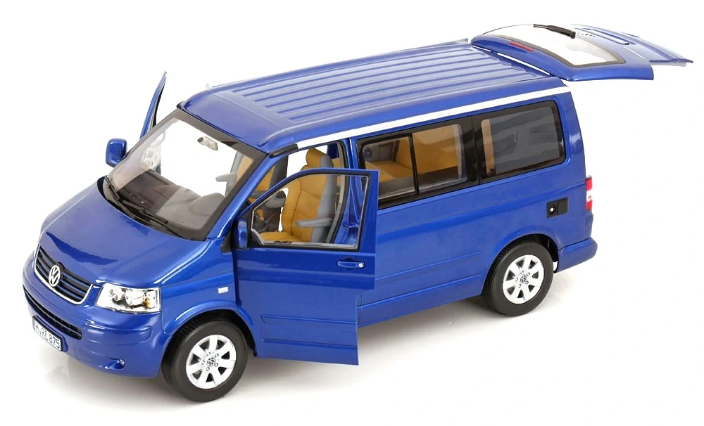 Volkswagen California 2003 Ravenna blue metallic 1:18 Norev