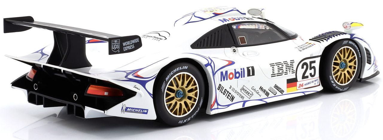 Porsche 911 GT1 #25 Müller/Alzen/Wollek 2nd 24H Le Mans 1998 1:12 Werk83