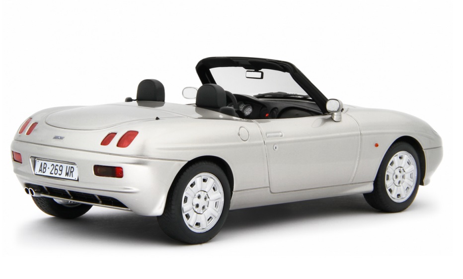 Fiat Barchetta 1995 silver 1:18 Laudoracing Model