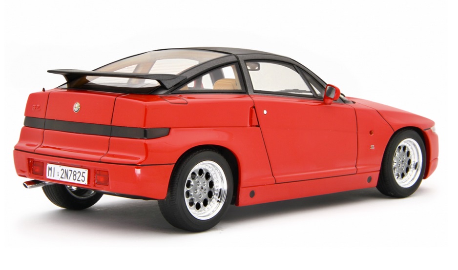 Alfa Romeo SZ (Es 30) 1989 red metallic 1:18 Laudoracing Model