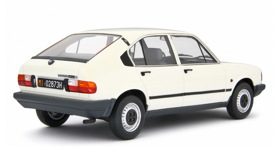 Alfa Romeo Alfasud 1.2 4 Porte 1980 white 1:18 Laudoracing Model