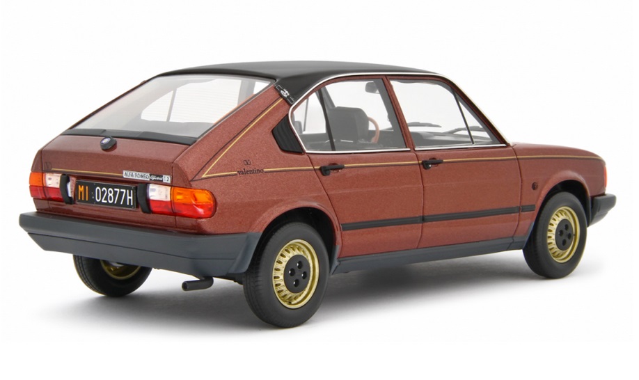Alfa Romeo Alfasud 1.2 4 Porte 1980 bronze Valentino 1:18 Laudoracing Model