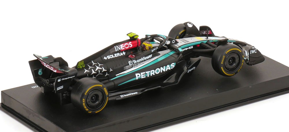 Mercedes-Benz AMG W15 #44 L.Hamilton 2024 with Helmet 1:43 Bburago