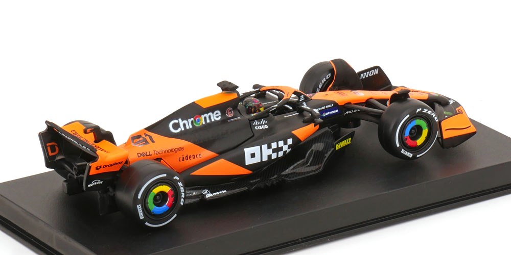 McLaren MCL 38 #81 O.Piastri 2024 with Helmet 1:43 Bburago