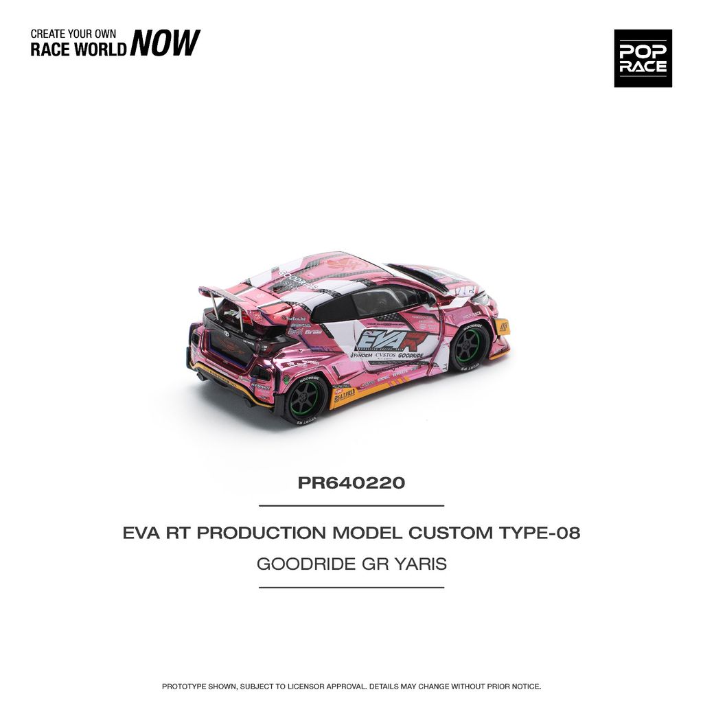 Toyota GR Yaris Type-08 1:64 Pop Race