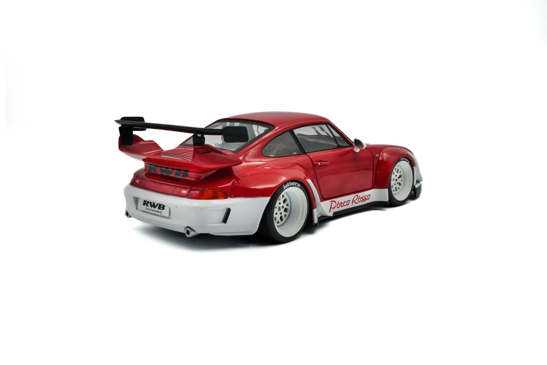 RWB Bodykit Porco Rosso red 1:18 Solido