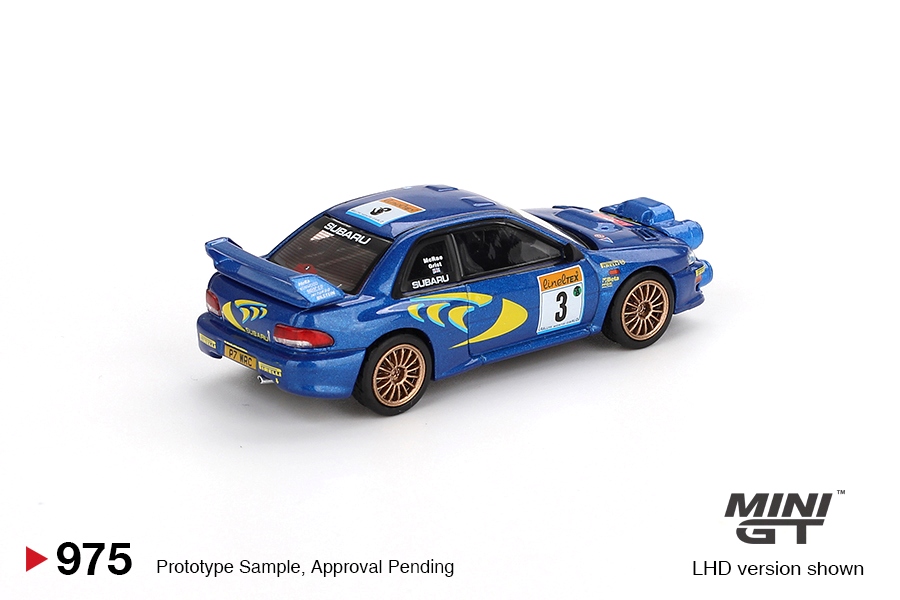 Subaru Impreza WRC98 #3 Mcrae/Grist Rally Monte-Carlo 1998 1:64 Mini GT