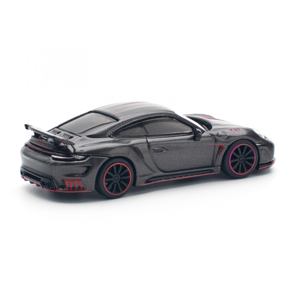 Porsche 992 Stinger GTR Carbon Edition Redline 1:64 Pop Race