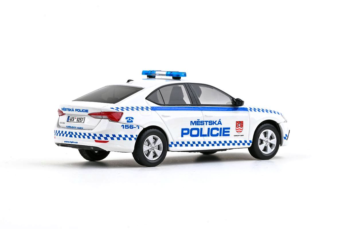 Škoda Octavia IV Městská Policie Karlovy Vary 2020 1:43 Abrex