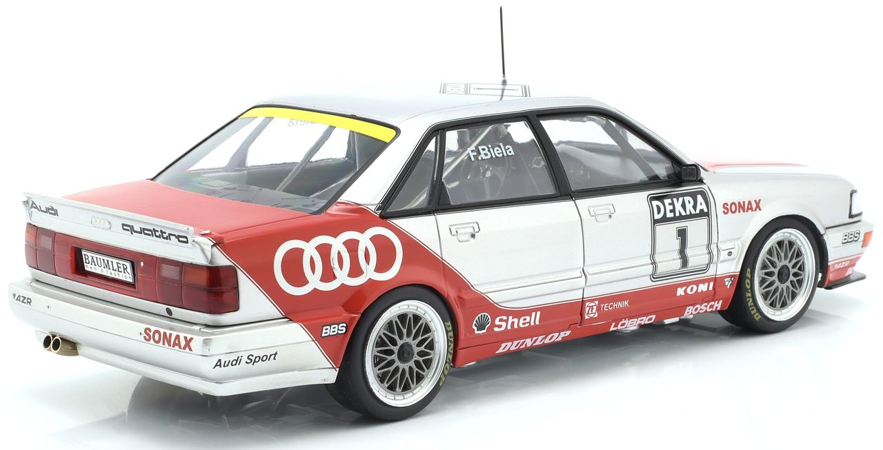 Audi V8 Quattro #1 Frank Biela Team AZR DTM 1992 1:18 Werk83