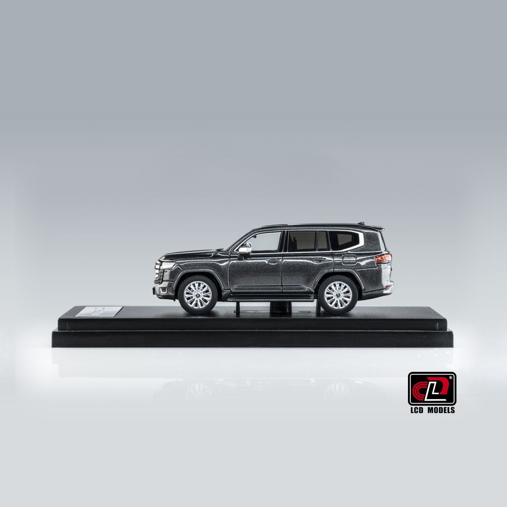 Toyota LC300-ZX grey 1:64 LCD Models