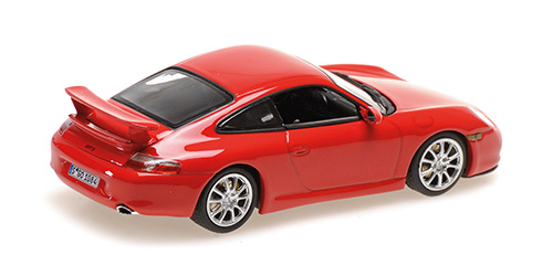 Porsche 911 GT3 Sport Auto 2003 red 1:43 Minichamps