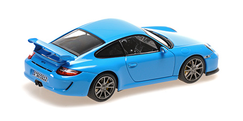 Porsche 911 GT3 Sport Auto 2009 blue 1:43 Minichamps