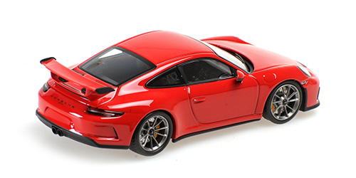 Porsche 911 GT3 2017 red 1:43 Minichamps