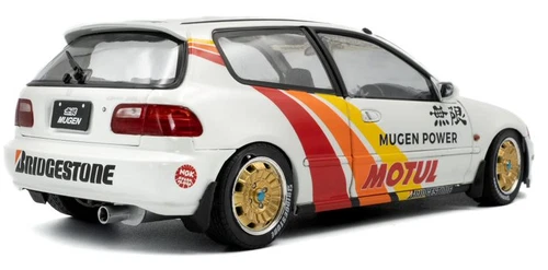 Honda Civic EG6 1992 racing white 1:18 Solido
