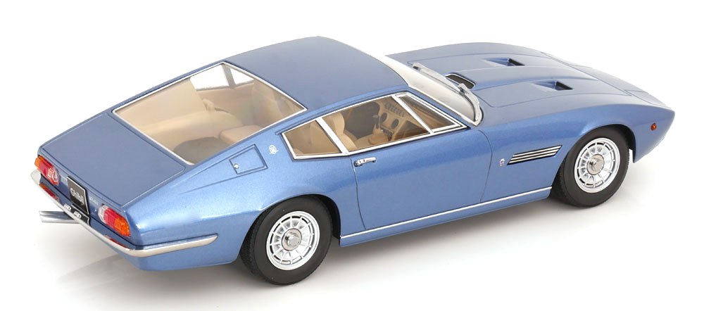 Maserati Ghibli Coupe 1969 blue metallic 1:18 KK Scale