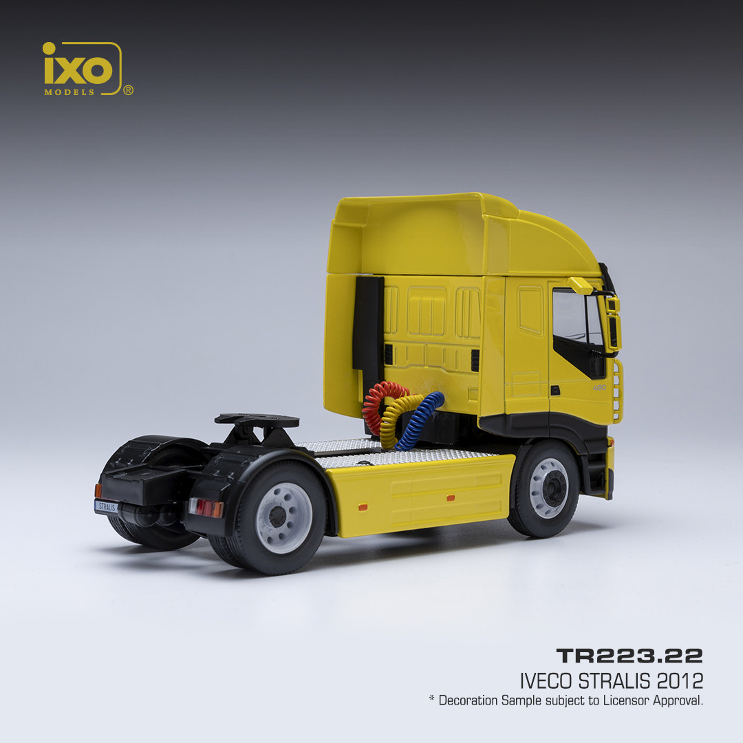Iveco Stralis 2002 yellow 1:43 Ixo Models