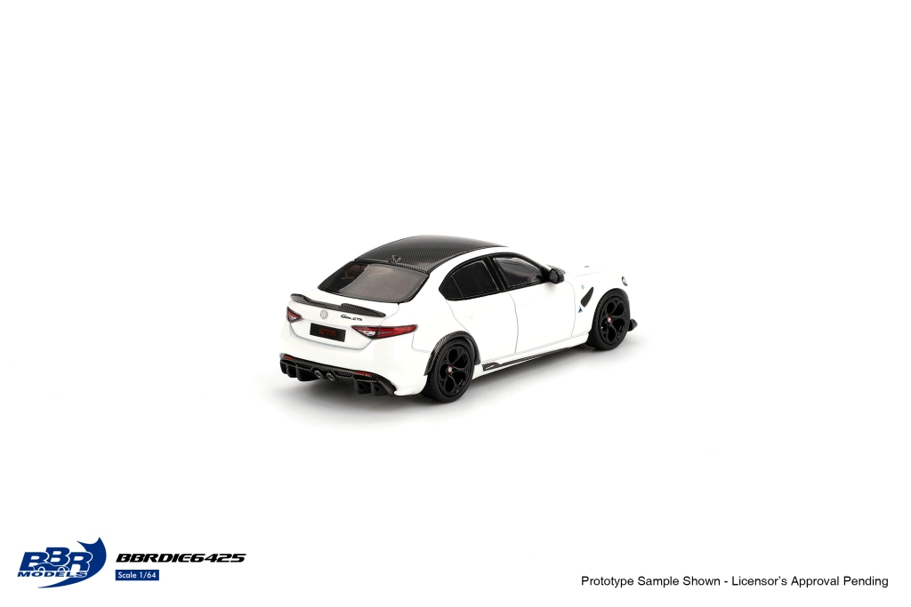 Alfa Romeo Giulia GTA 2020 white 1:64 B.B.R.