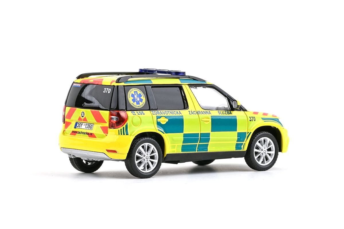 Škoda Yeti FL 2013 ZZS Středočeského Kraje 370 1:43 Abrex