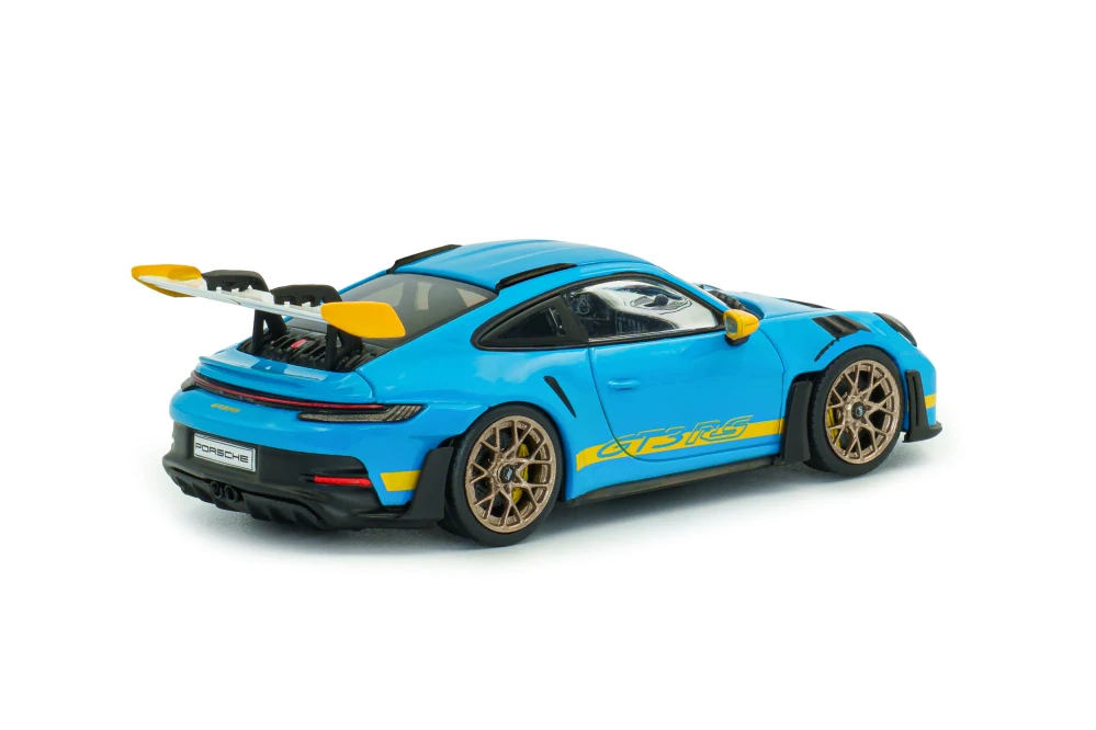 Porsche 911 992 GT3 RS Tribute 24H Daytona 2003 Riviera blue 1:43 Solido