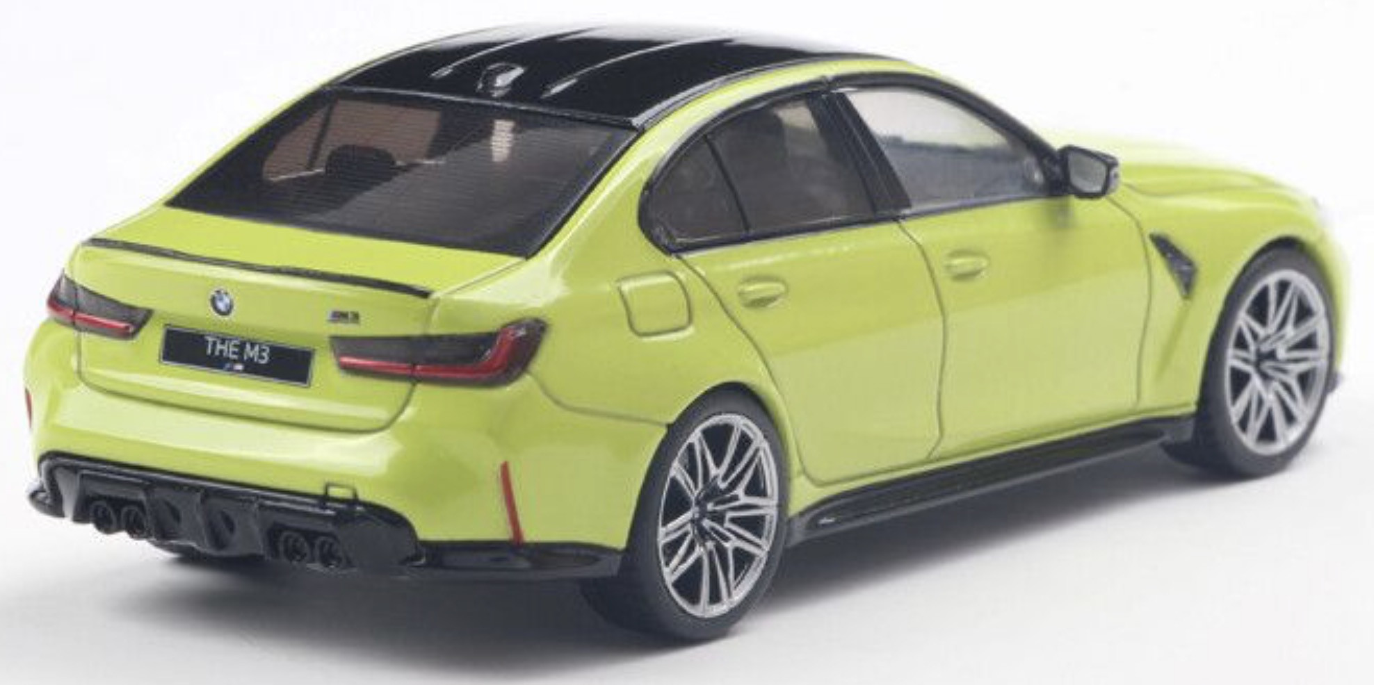 BMW M3 Competition Sedan 2023 Sao Paulo yellow 1:43 Solido