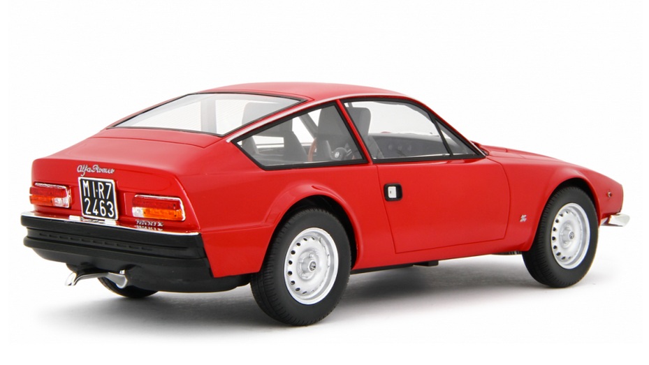 Alfa Romeo Giulia Coupé 1600 GT Junior Zagato 1972 red 1:18 Laudoracing Model