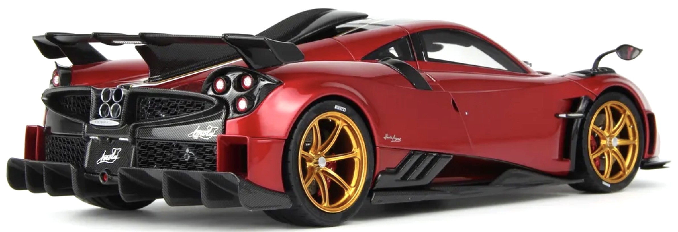 Pagani Imola Coupe red 1:18 LCD Model