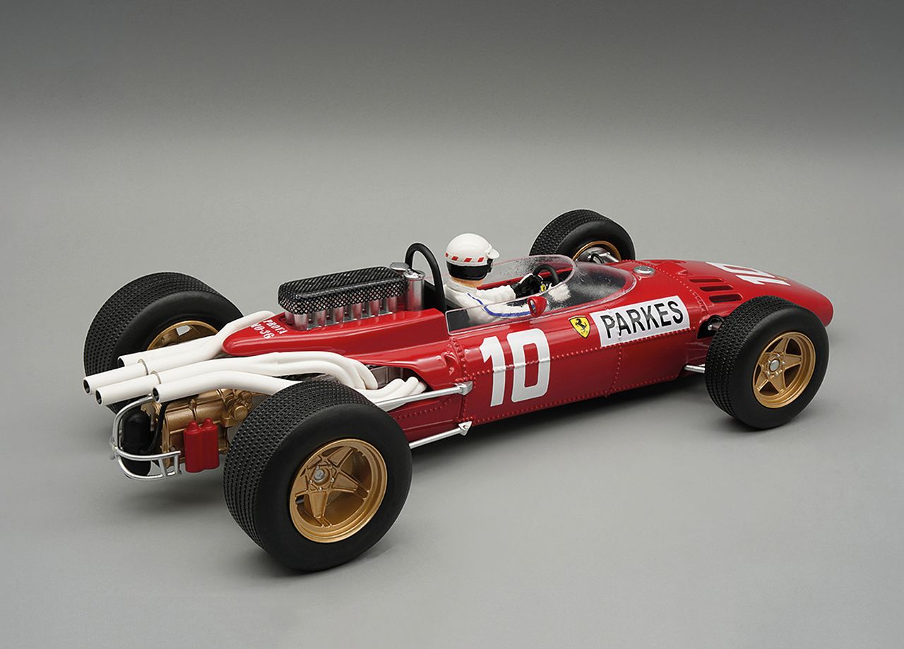 Ferrari F1 312 #10 M.Parkes Nürburgring GP 1966 with Pilot Figure 1:18 Tecnomodel